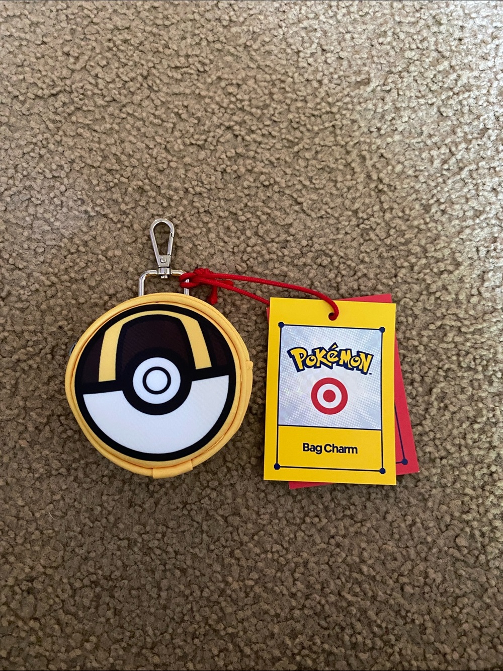 Pokémon Target Exclusive Ultra Poké Ball Bag Charm